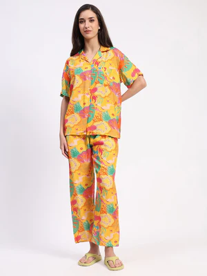 Golden Lily Night Suit
